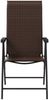 vidaXL Gartenstühle 2 Stk. Klappbar Braun Poly Rattan 4007138 Bild 5