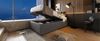 Polsterbett 90×200 cm mit hydraulischem Bettkasten & USB/Type-C, ohne Kopfteil Bild 2