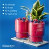 KONZEPT Gläser-Set Trinkgläser Set 320 ml Geriffelte, 6-tlg, 6 Stück, ideal für Cocktails Wasser, Softdrinks Bild 4