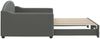 vidaXL Tagesbett Ausziehbar Dunkelgrau 100x200 cm Stoff 3197536 Bild 4