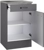 OPTIFIT Unterschrank OPTImulti Breite 50 cm, Tiefe 50 cm, mit 1 Tür, 1 Schubkasten, 1 Einlegeboden Bild 3