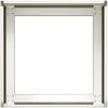 vidaXL Pflanzgefäß Weiß 40x40x30 cm Stahl 860795 Bild 5