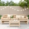 vidaXL Gartenhocker 62x30x32 cm Massivholz Kiefer 844893 Bild 3
