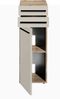 Seitenschrank Sylt / Split, Holzwerkstoff, Beige, Holzfarben, 34 x 104 x 31 cm Bild 3