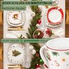 SÄNGER Kaffeebecher Set Bilgola Christmas Design 6 teilig Bild 3