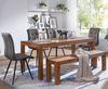 Finebuy Esszimmer Sitzbank , 180 x 45 x 35 cm, Massivholz Sheesham Bild 5