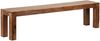 Finebuy Esszimmer Sitzbank , 180 x 45 x 35 cm, Massivholz Sheesham Bild 2