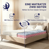 Mister Sandman Hybrid Matratze 120x200 cm H2/H3, 22 cm Höhe, 7-Zonen Kaltschaum & Gelschaum, Wendematratze, Atmungsaktiver Lyocell Bezug, Waschbar Bild 5