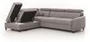 AX LIVING Ecksofa mit Schlaffunktion Braun Olettio L-Form 265 cm L Bild 4