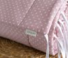 Loolay Bettnestchen 2026 TREND Muster Babybett BETTUMRANDUNG 420, 360, 210, 180 x 30cm, (Neugeborene Baby Erstausstattung PREMIUM Geschenk HASE, ROSE, IGEL, HERZ, Bärchen, Babybett Umrandung Kopfschutz Nestchen Babynest für Mädchen und Junge), 100% Eur... Bild 2