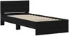vidaXL Bettgestell mit Kopfteil Schwarze Eiche 80x200 cm 8009024 Bild 3
