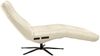 KAWOLA Relaxliege LETICIA motorisch Leder weiß 115 x 156 x 82 cm Bild 3