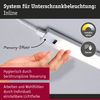 Paulmann 98615 LED Unterschrankleuchte Inline Erweiterung 2er-Set 35cm tunable white weiß Bild 4