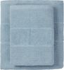 Schiesser Duschtücher Turin im 2er Set aus 100% Baumwolle, nachhaltig und fair produziert, Farbe:Rauchblau, Größe:70x140 cm Bild 4