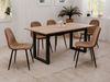 4 x Stuhl Lenja braun Cord 4-Fuß Bild 5