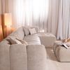 Bronx71 Ecksofa Luca XL Chenille sand rechts Bild 5