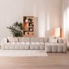 Bronx71 Ecksofa Luca XL Chenille sand rechts Bild 2
