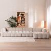 Bronx71 Ecksofa Luca XL Chenille sand rechts Bild 3