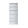 Regal >Tembi< in Weiß - 73.7x197.5x34.8cm (BxHxT) Bild 3