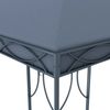 Gartenpavillon, Pavillon mit LED-Lichterkette 300x300 cm Anthrazit Bild 5