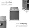tectake Campingtisch Campingküche Premium mit Aluminiumgestell und 2 Fächern (1-St, 1 tlg), Sehr kompakt zerlegbare Aufbauküche mit Aluminiumgestell Bild 2