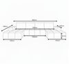 PROMETO Möbel Ecksofa Couch U-Form, Sofa U-Form Teddy-Bouclé, Web oder Cord-Stoff Cento Bild 4