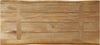 vidaXL Tischplatte mit Baumkante 80x40x2,5 cm Raues Mango Massivholz 370658 Bild 5