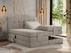 Elektrisches Bett, Boxspringbett mit Multipocket-Matratzen und Elektrisch verstellbare - VITTORIA - 200 x 200 cm - Beige Stoff - H4 Bild 2