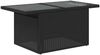 vidaXL 7-tlg. Garten-Sofagarnitur mit Kissen Schwarz Poly Rattan 3326257 Bild 5