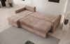 Luxusbetten24 Schlafsofa Designer Sofa Roma in Cord, mit Stauraum und Schlaffunktion Bild 3