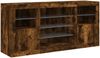 vidaXL Sideboard mit LED-Leuchten Räuchereiche 142,5x37x67 cm 3209090 Bild 5