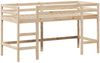 vidaXL Hochbett mit Leiter und Dach 90x190 cm Massivholz Kiefer 3282032 Bild 5