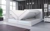 Boxspringbett Sejour mit LED u. Stauraum 200x200 Weiß H3 (70-100kg) Bild 5