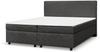 Boxspringbett Paxos Cordstoff Graphite 180x200 Hotelbett Bonellfederkern Bett Bild 2