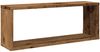 vidaXL Würfel-Wandregale 6 Stk. Altholz-Optik 60x15x23 Holzwerkstoff 856588 Bild 4