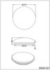 LED Deckenleuchte PUTZ II Bild 3