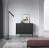 AX LIVING Kommode mit Schublade Eternas KSZ104 104cm Modern in Schwarz Bild 2