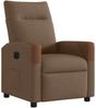 vidaXL Relaxsessel Elektrisch Braun Stoff 3323993 Bild 4