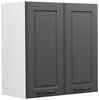Küchenfront R-Line Anthrazit Landhaus 59.2 x 59 cm Möbelfront für den Hängeschrank Vicco Bild 5