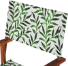 Gartenstuhl 2er Set CINE Akazienholz Dunkler Holzfarbton Bild 5