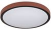 LED Deckenleuchte, CCT, Aluminium, Schwarz, D 30 cm Bild 1