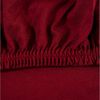 Traumschloss Spannbettlaken Comfort, Jersey, Bordeaux, 90-100x200, 100% Baumwolle Bild 3