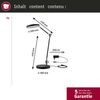 LED Schreibtischleuchte Numis White Switch 1000lm 11W Schwarz Bild 4