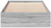 vidaXL Bettgestell mit Schubladen Grau Sonoma 100x200 cm Holzwerkstoff 3280676 Bild 4