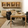 Sideboard Enimeta Eiche Natur 213 cm - 3 Türen, 3 Schubladen & Soft-Close Bild 3