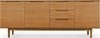 Sideboard Enimeta Eiche Natur 213 cm - 3 Türen, 3 Schubladen & Soft-Close Bild 5