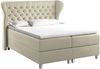 99rooms Turin Boxspringbett Strukturstoff 120x200 cm Beige Bild 4