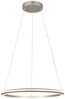 Große LED Pendelleuchte AMADOR Silber, dimmbar & Lichtfarbe einstellbar Ø 75cm Bild 2