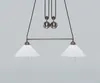 Deckenleuchte ED2-70op Nickel Finish Bild 2