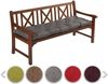 sunnypillow Bankauflage Bankauflage Stuhlkissen viele Farben und Größen zur Auswahl, 170 x 40 cm anthrazit Bild 2